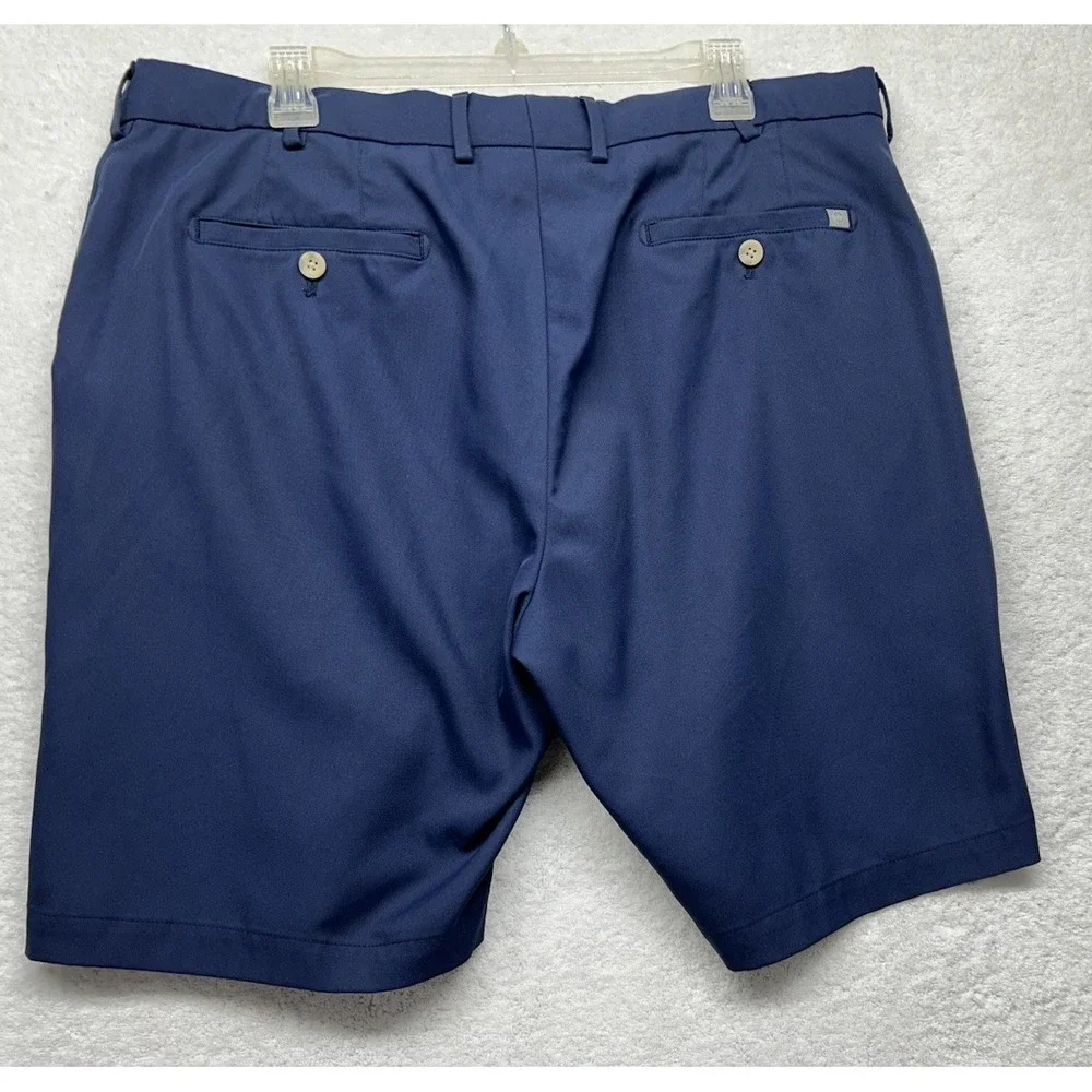 Peter Millar Mens Size 38 Blue Salem Performance Chino Golf Shorts (J10)